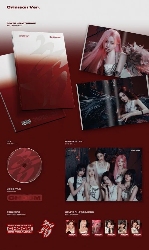 Babymonster Choom CD 3rd Mini Album Prism ver.