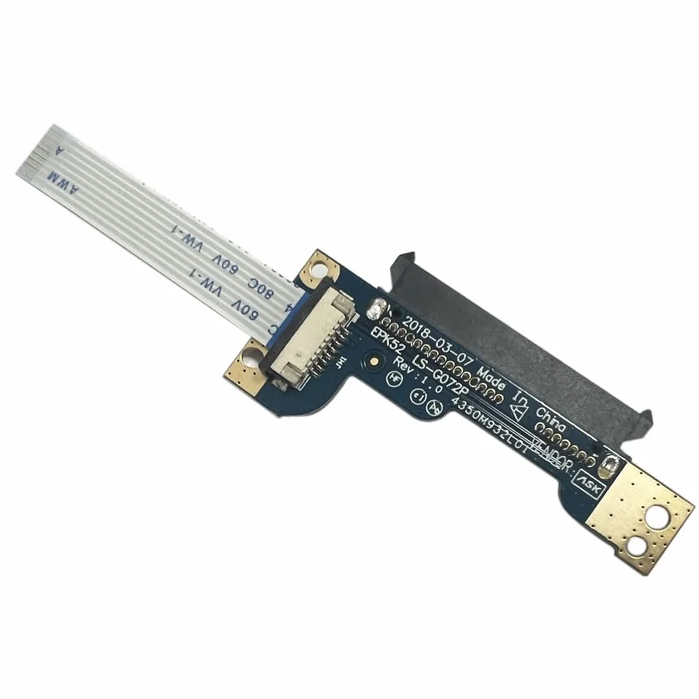 Złącze dysku twardego HDD do HP 14-CK 14S-CF 15-DA 15-DB 15-DI 15-DW 15-DY 15T-DA 15T-DB 15G-DR 15G-DX 15Q-DS 15Q-DY 15Z-DB EPK52 LS-G072P L20454-001 435OM 932L01 HDD Hard Drive Connector