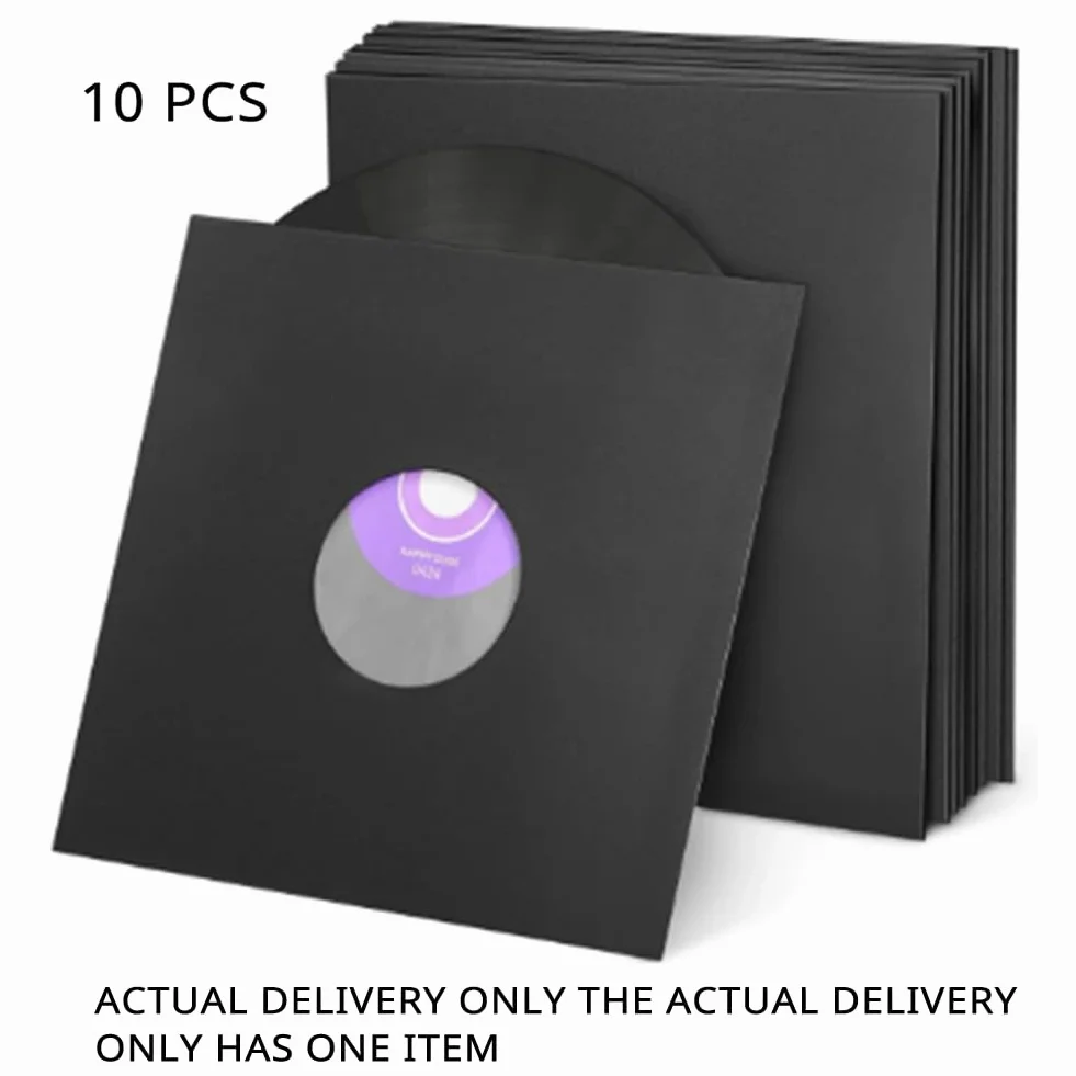 Manchon de Protection en Papier Standard pour Disques Vinyles, Stockage Extérieur
