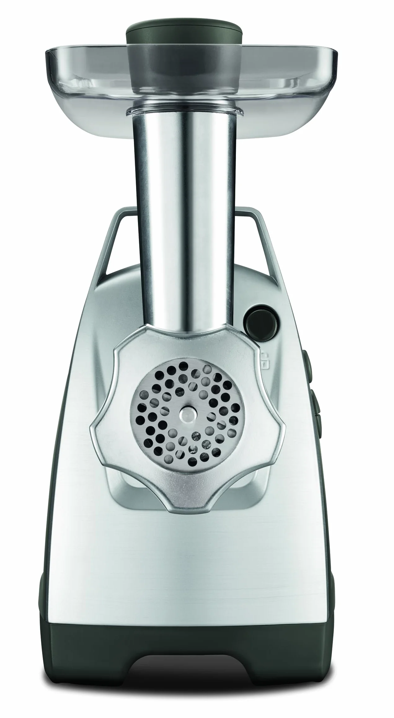 Moulinex Hachoir à Viande HV8 Hachoir Electrique 2200W 2 Grilles de Broyage Accessoires pour Kebbés et Saucisses Argent ME686832