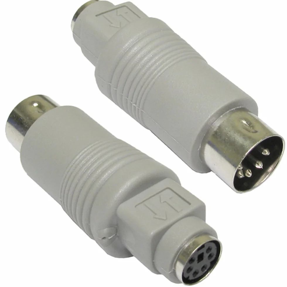 kenable Adaptateur Mini DIN 6 Broches Femelle vers 5 Broches Mâle pour Clavier