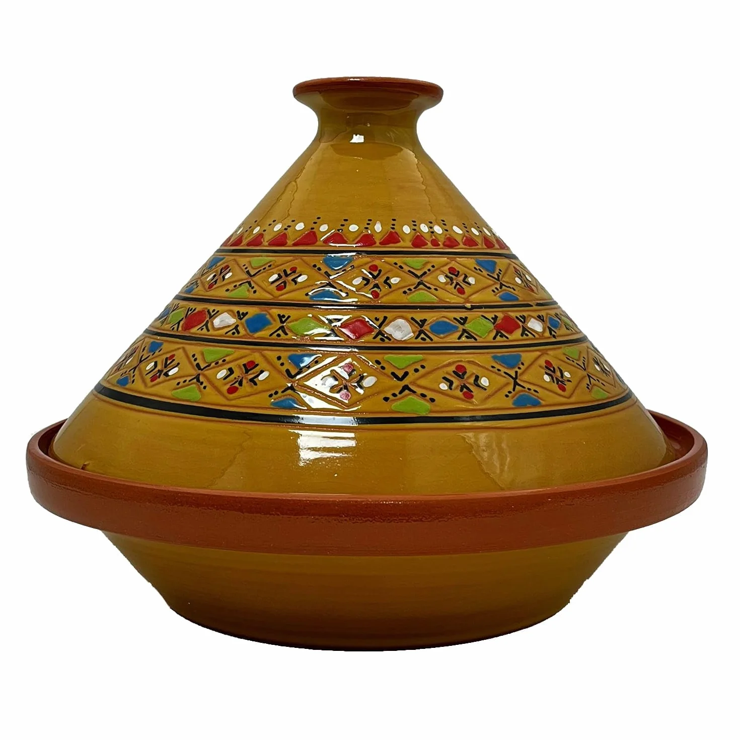 Generico Tajine en terre cuite Marocain Tunisien XL 32 cm