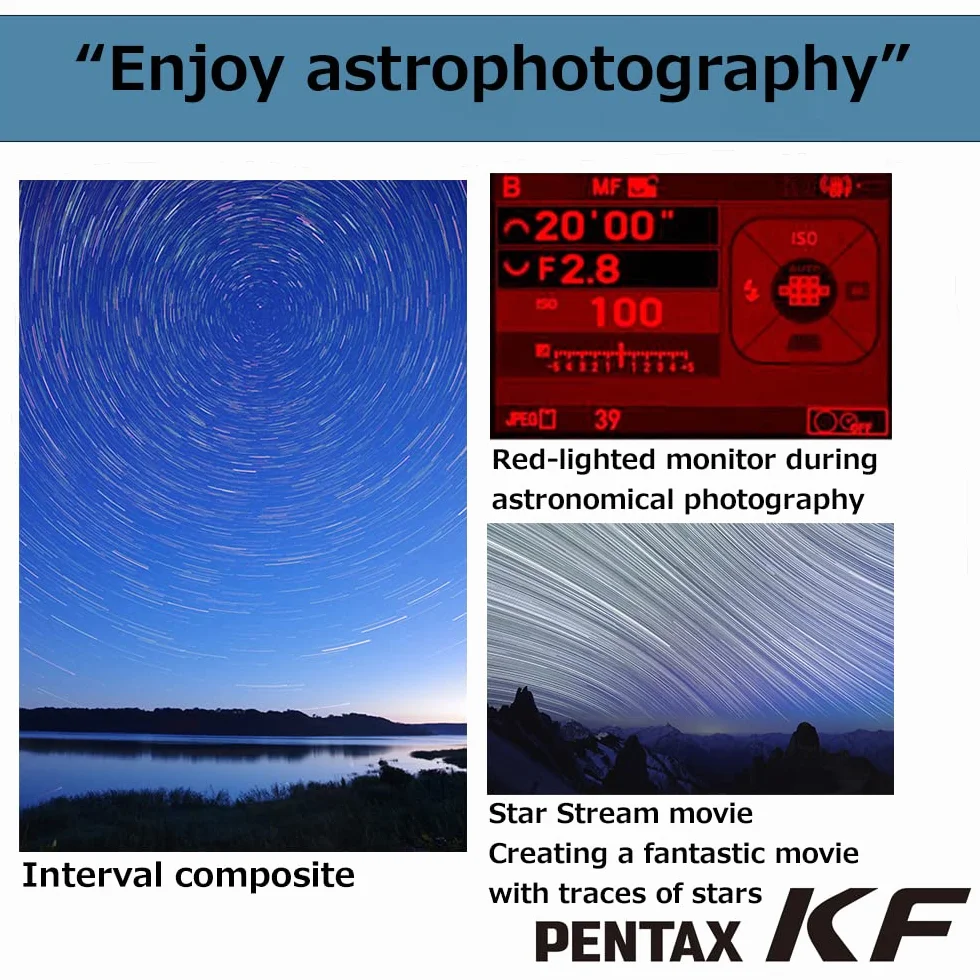 PENTAX KF korpus lustrzanki cyfrowej z matrycą APS-C, odporny na kurz i warunki atmosferyczne, ruchomy ekran LCD, czarny