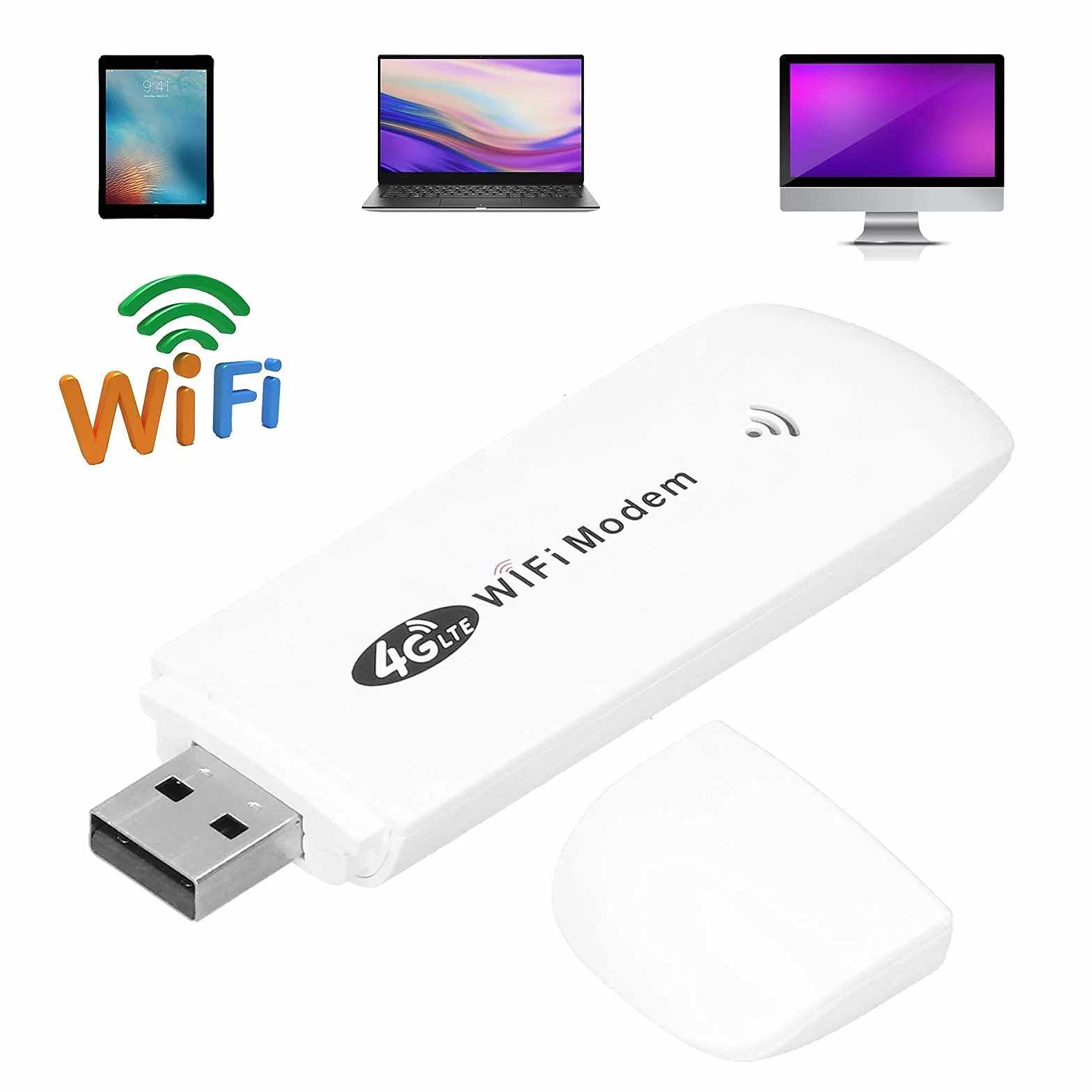 Modem WiFi 4G LTE Dongle avec Fente pour Carte SIM