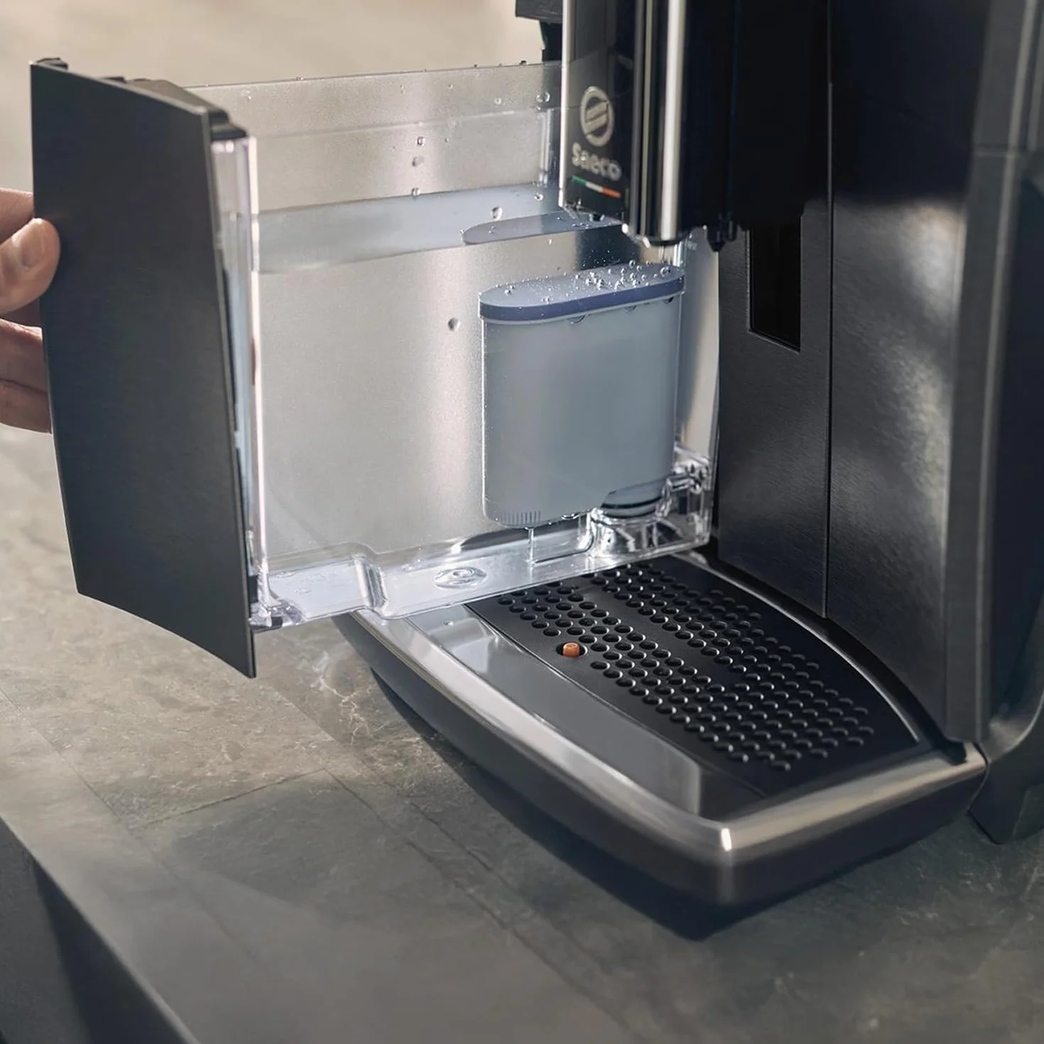 Philips Saeco Filtre machine à café à grains AquaClean CA6903/10, 5000 tasses sans détartrage
