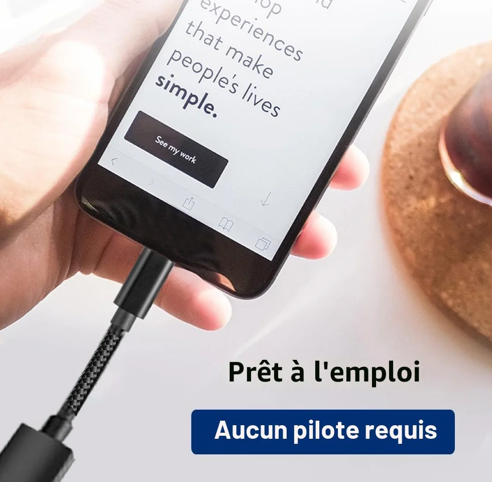 Adaptateur USB C vers USB OTG Type C mâle femelle pour iPhone 16/15 Pro Max iPad Pro MacBook Pro Air Samsung Galaxy S24 S23 S22 S21 Google Pixel Huawei