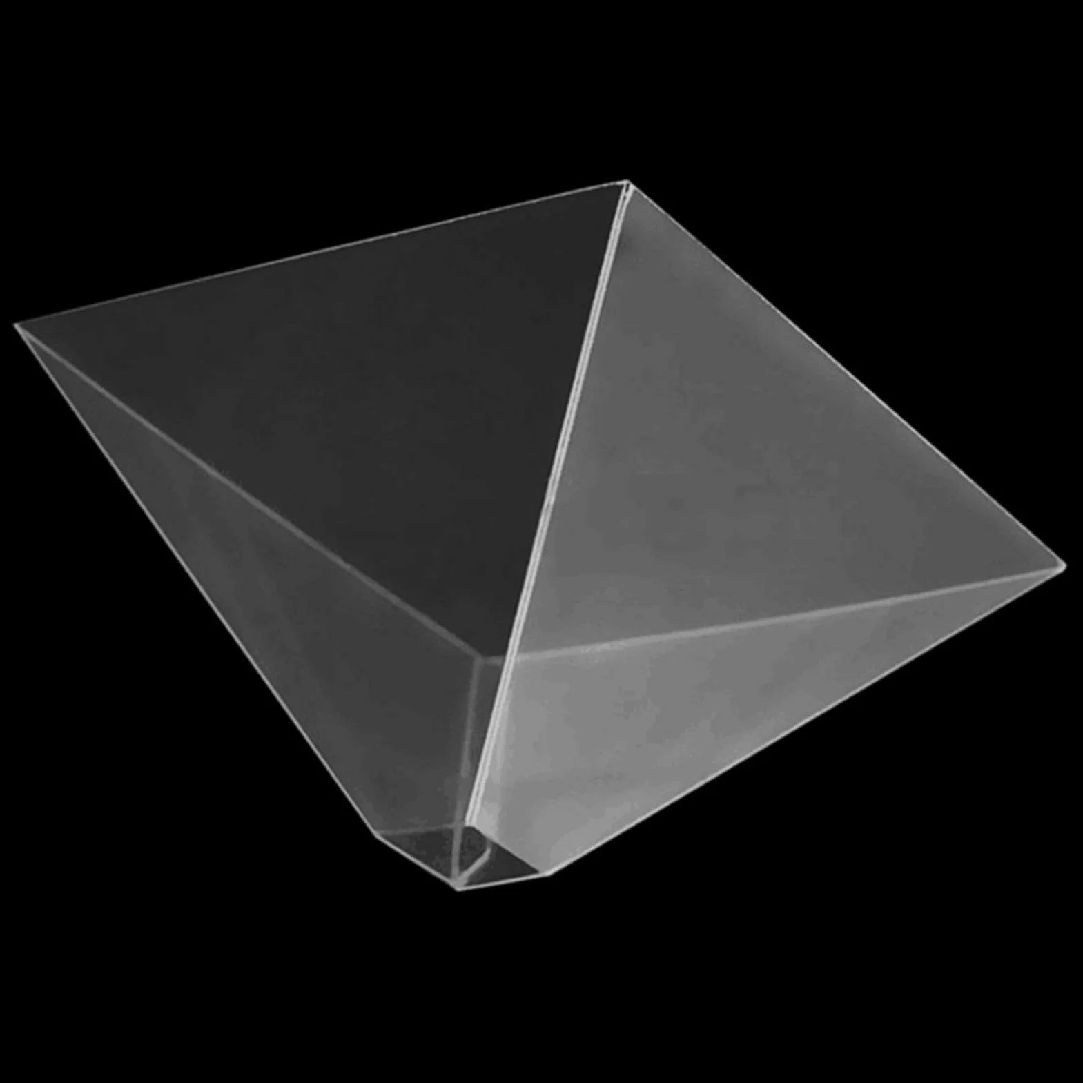 Hologram telefon komórkowy hologram, projektor, hologram, piramida, hologram, piramida, wy?wietlacz, hologram, magiczna projekcja, 7 x 7 x 4 cm