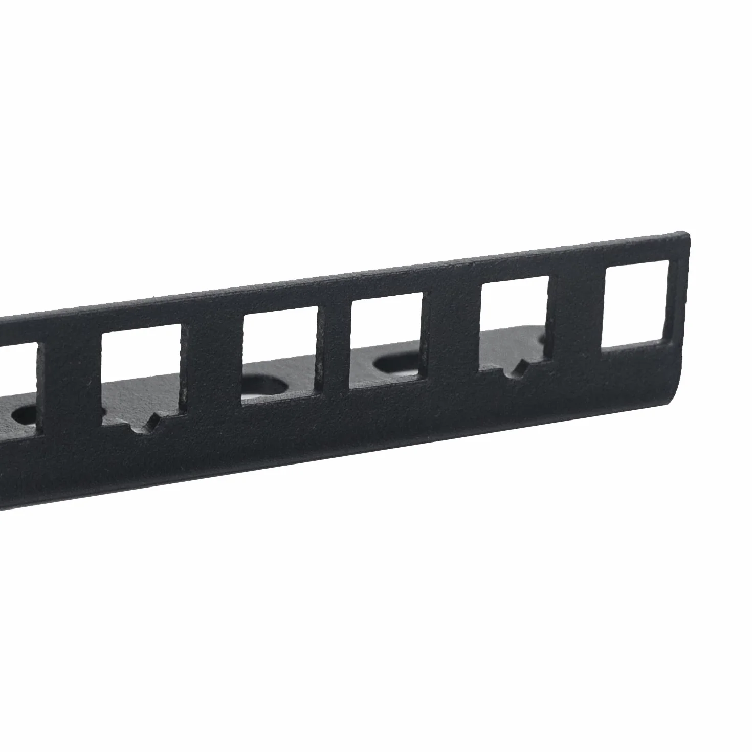 HMF 66808-02 Rail pour Rack pour Armoire de Serveur 10 Pouces 8 UH Noir 2 pièces