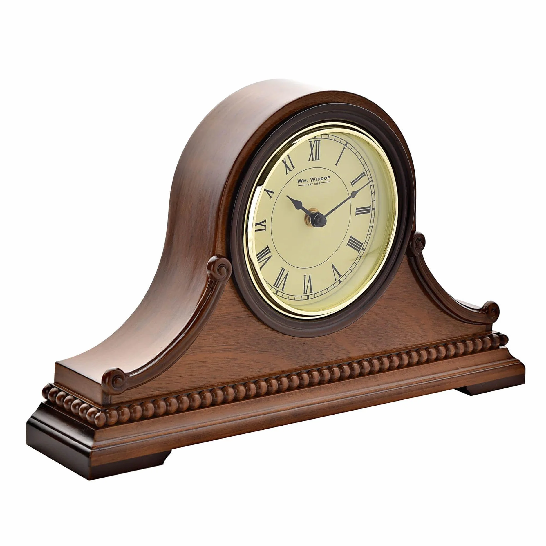 William Widdog Horloge de cheminée Napoléon en Bois