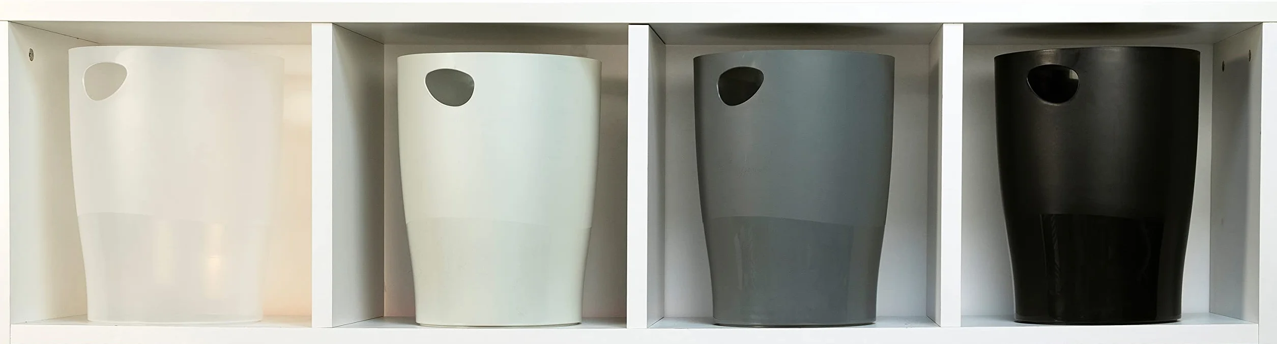 Exacompta Ecobin Corbeille à papier noire