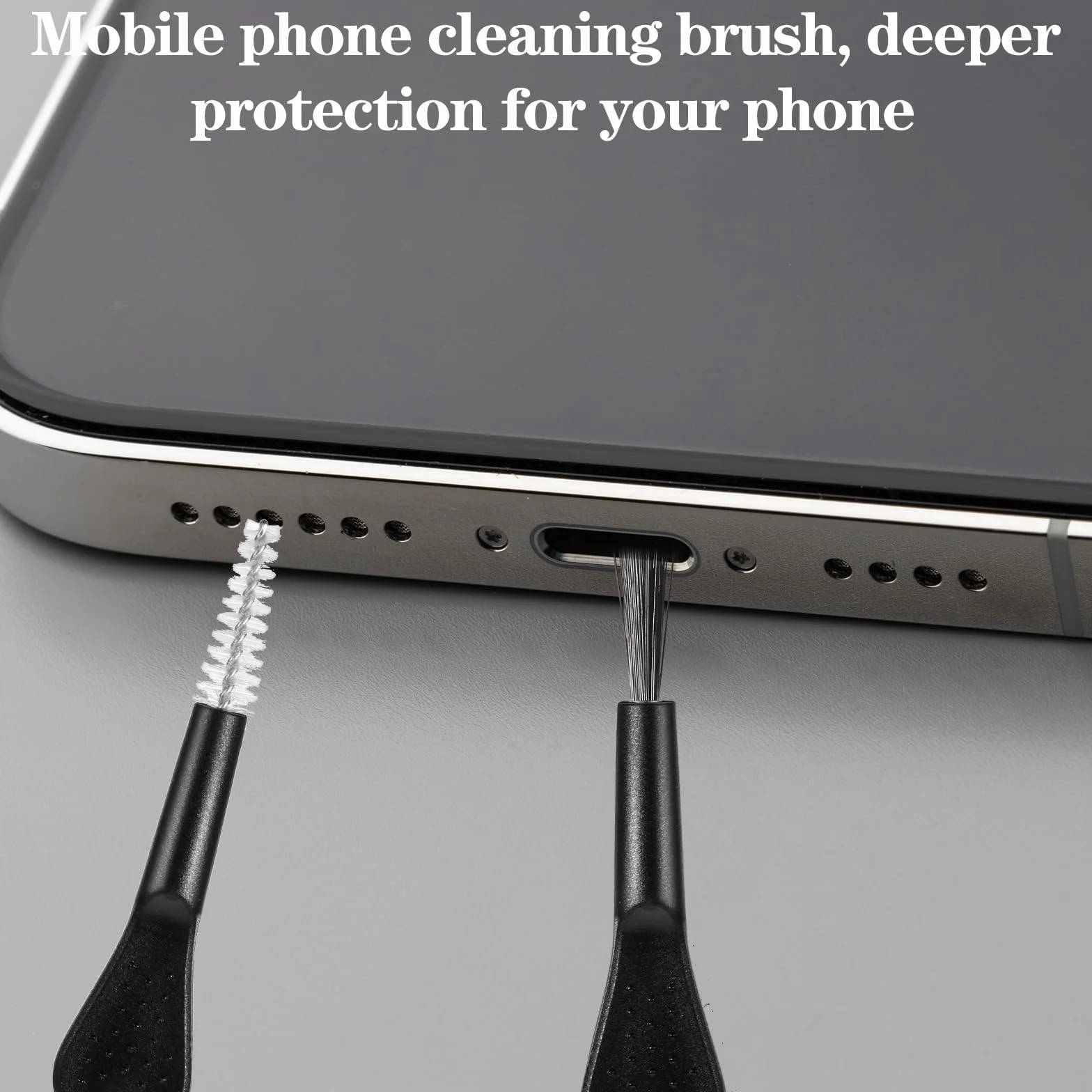 4 sztuki osłony przeciwpyłowej USB C z 1 sztuką wkładu do gniazd słuchawkowych, 2 sztukami szczotek, zestaw ochrony USB C, osłona USB C, akcesoria do telefonu, osłona gniazda ładowania, ochrona