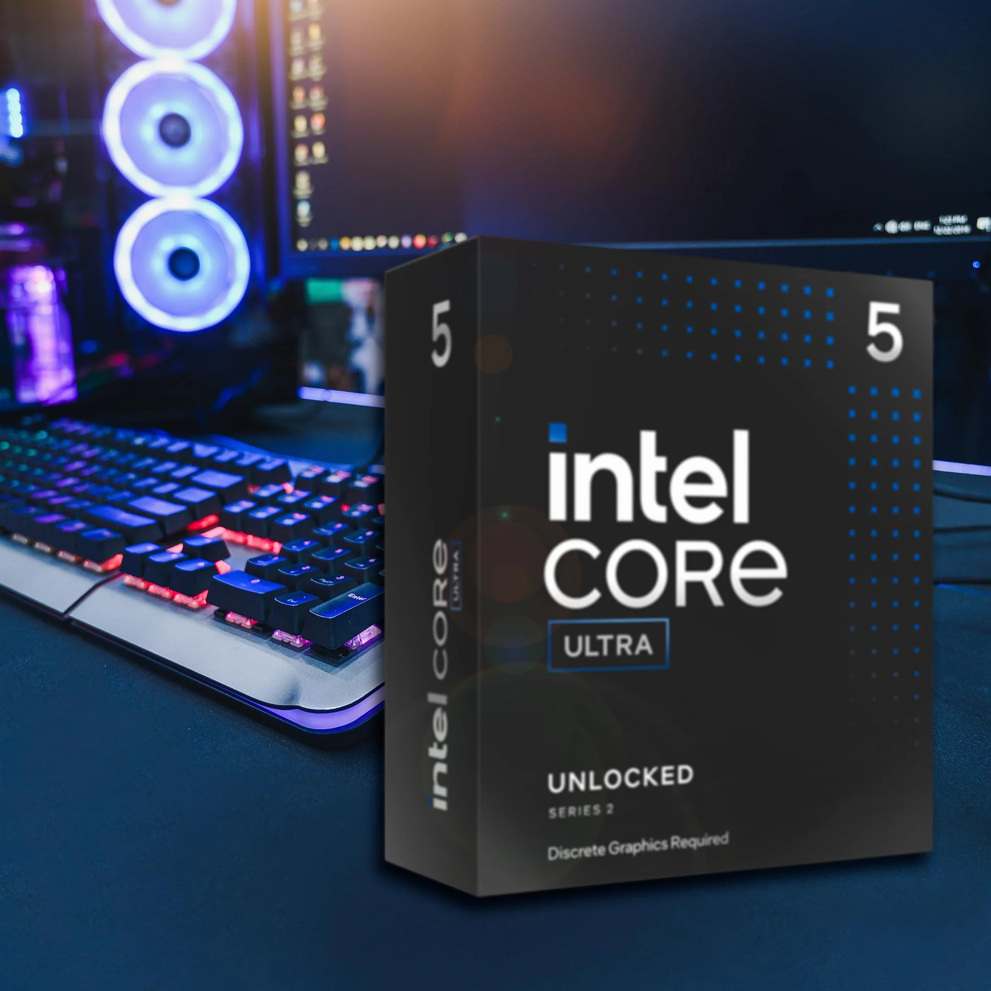 Procesor Intel Core Ultra 5 245KF / LGA1851 / Box 14 rdzeni / 14 wątków / 24 M Cache/ FC-LGA4/ bez GPU