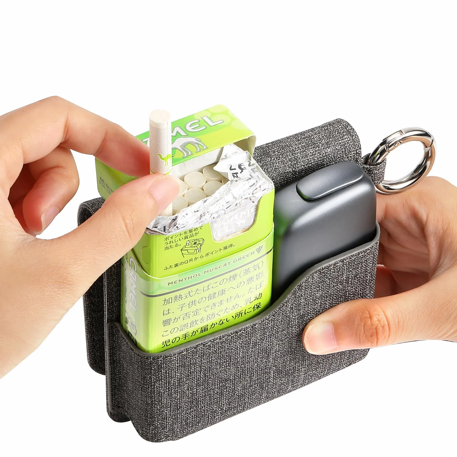 KAIDON Pokrowiec ochronny do Ploom X Advanced/Ploom X - [Numer produktu: H06-11] (Denim Gray)