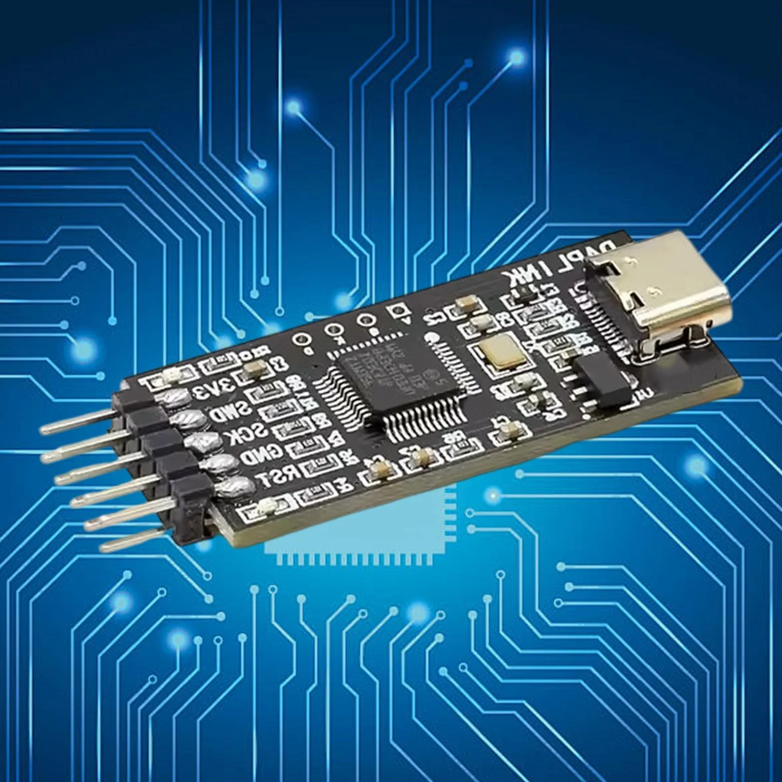 Débogueur DAPLink SWD avec téléchargement Hors Ligne USB Type C pour développement intégré