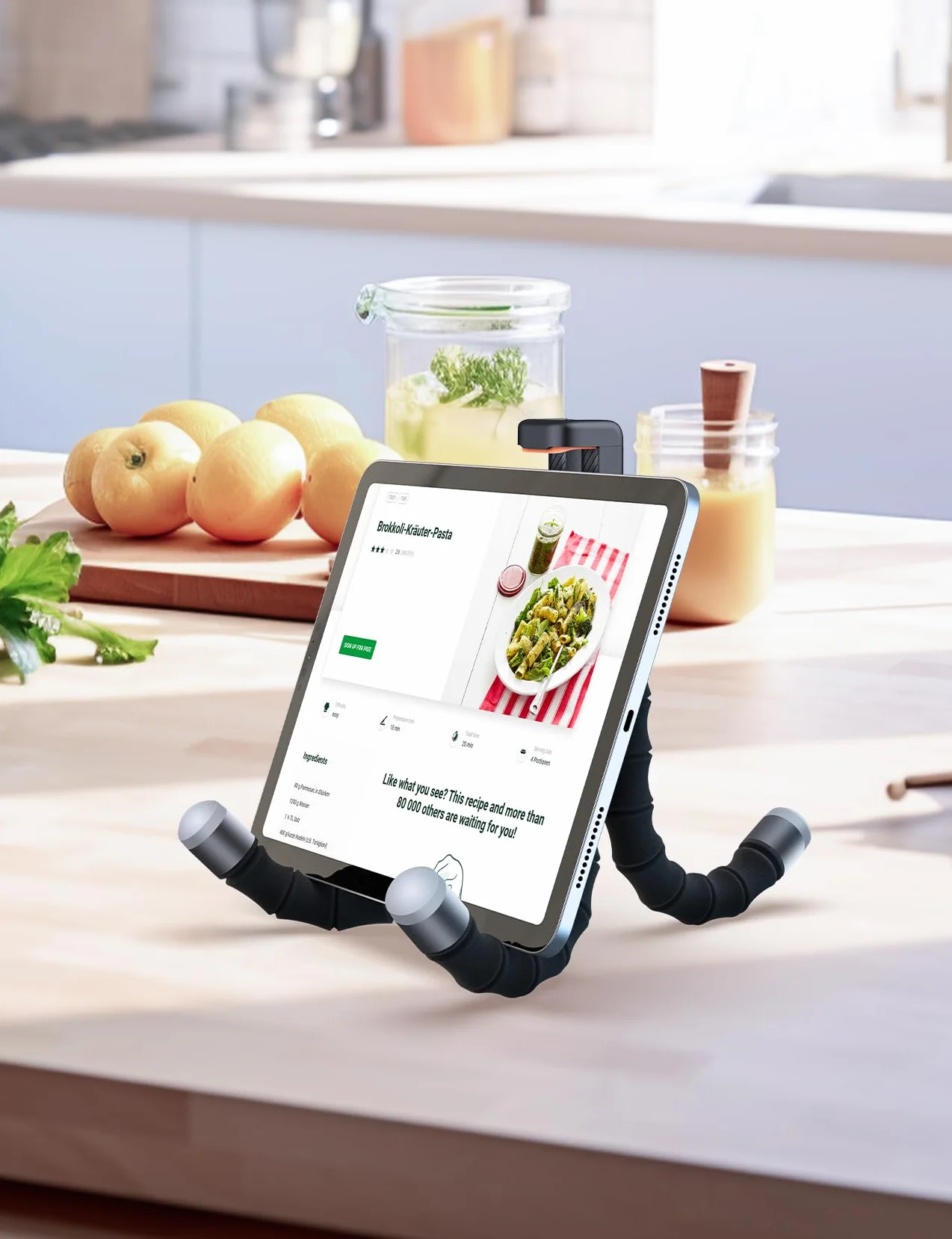 Statyw do telefonu, przenośny i elastyczny stojak na telefon do nagrywania wideo za pomocą bezprzewodowego pilota, obracany o 360° statyw do smartfonów