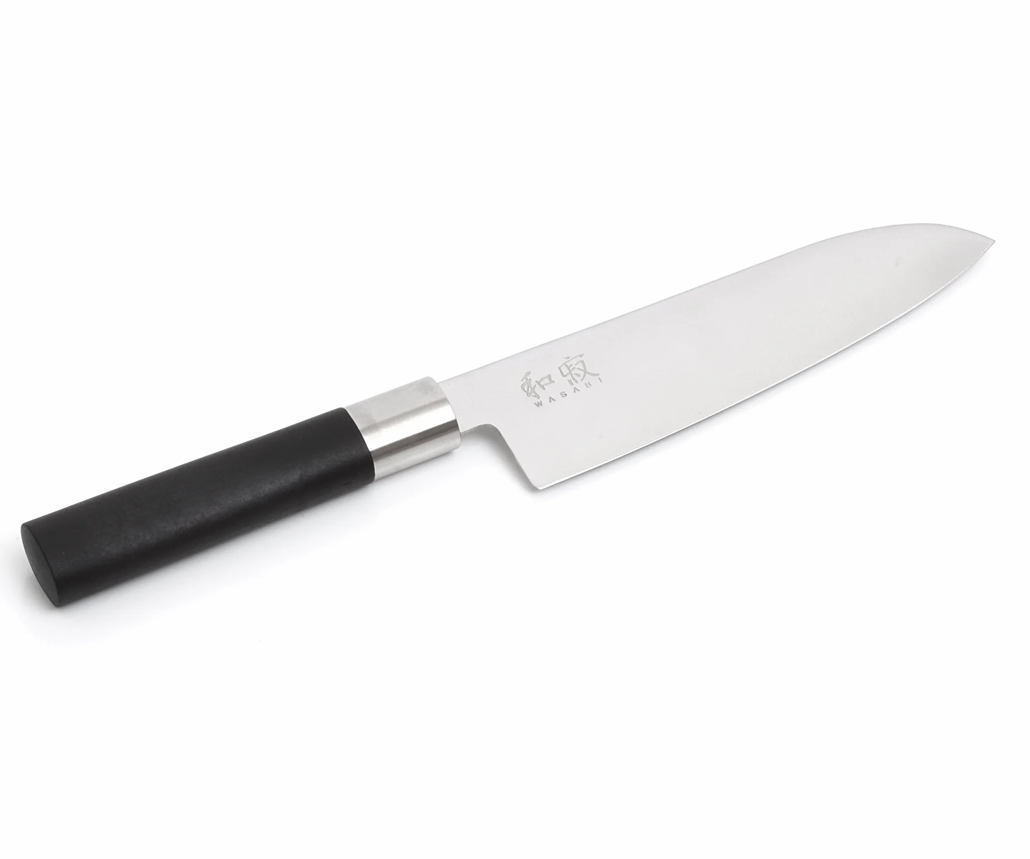 COUTEAUX JAPONAIS KAI Couteau santoku 'wasabi black' - 6716S