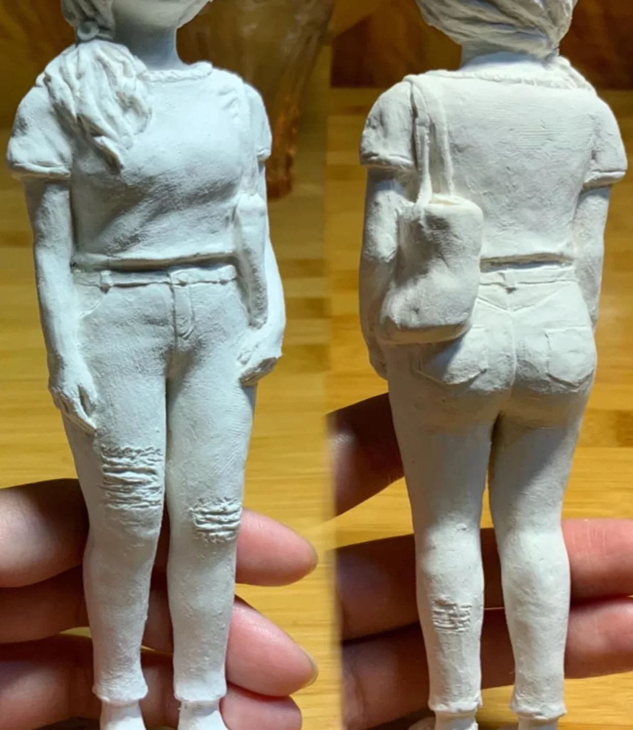 Personnalisée Tête de Vague Figurine Bobble-Head Adulte (1 Personne)