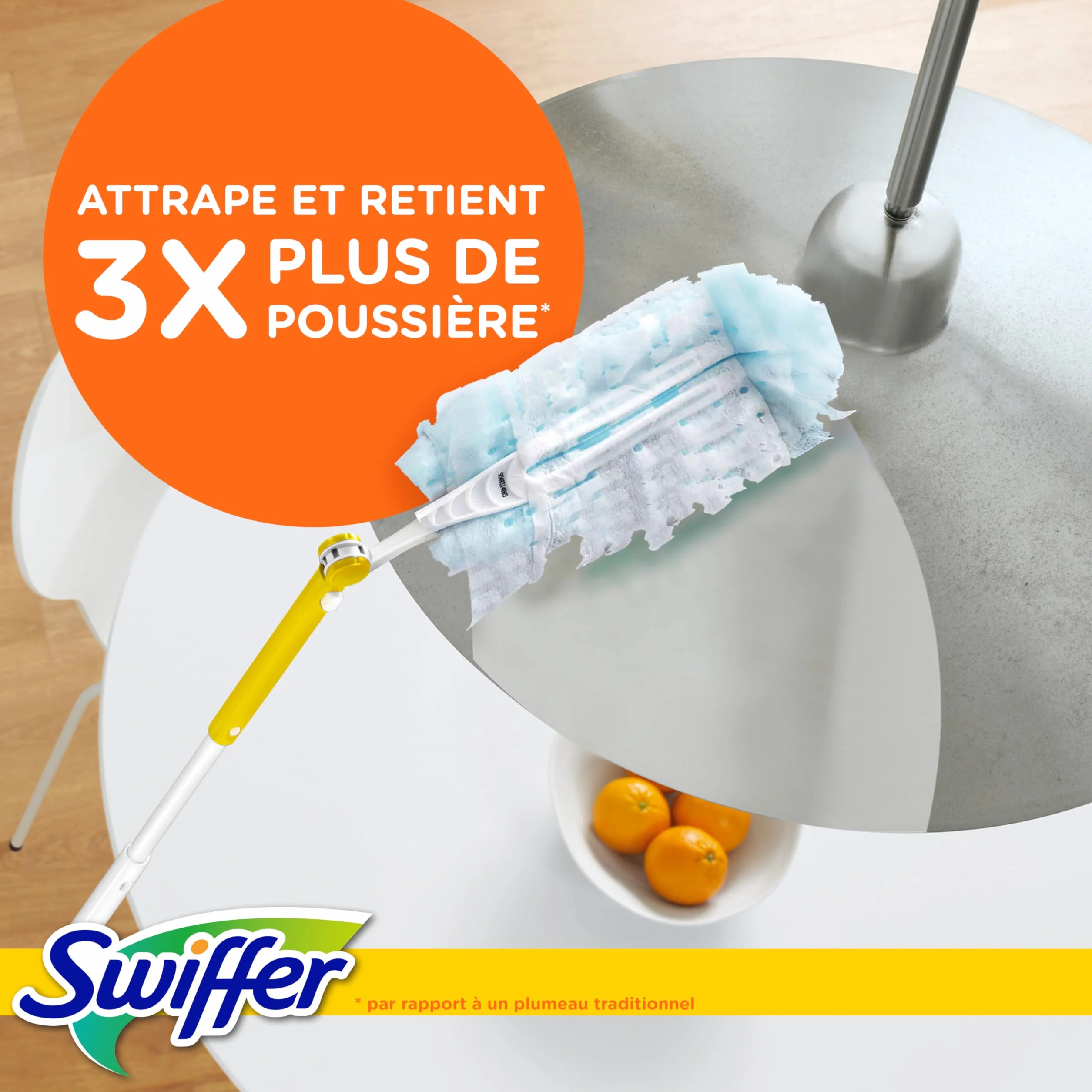 Swiffer Duster Plumeau Recharges 18 Unités Capture Poussière Poils Allergènes