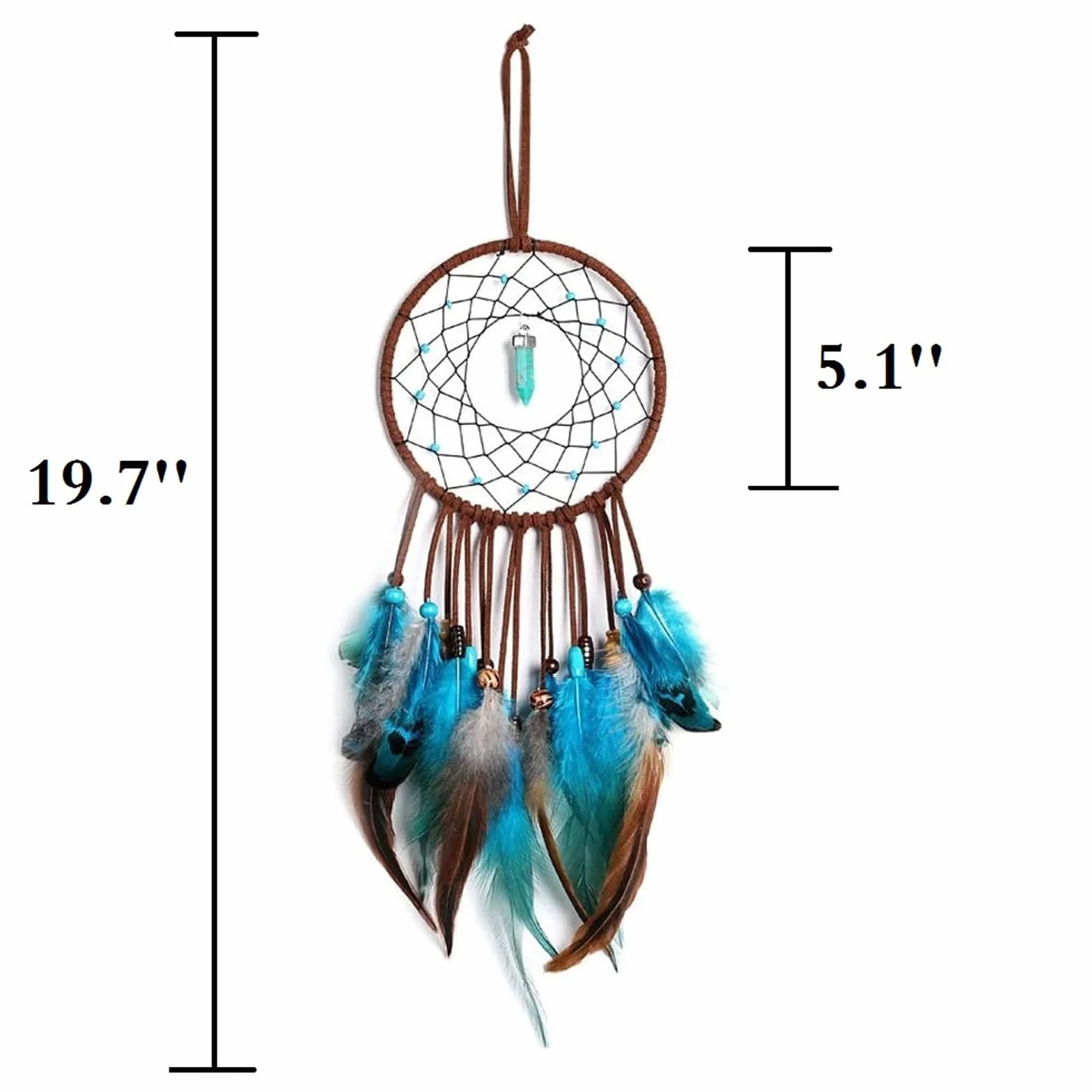 Attrape-rêves avec Plumes pour Enfants Décoration Chambre Salon