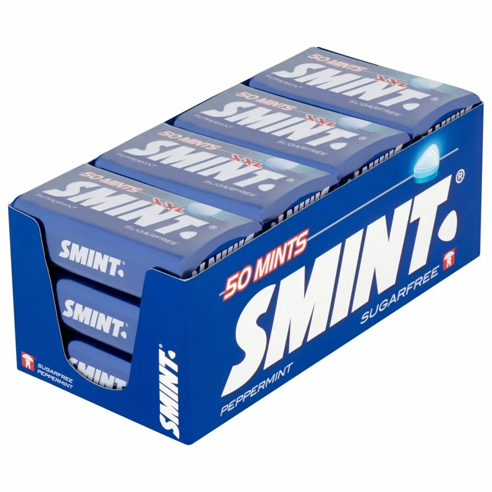 Smint Mints Peppermint 12 x 35 g Pack
