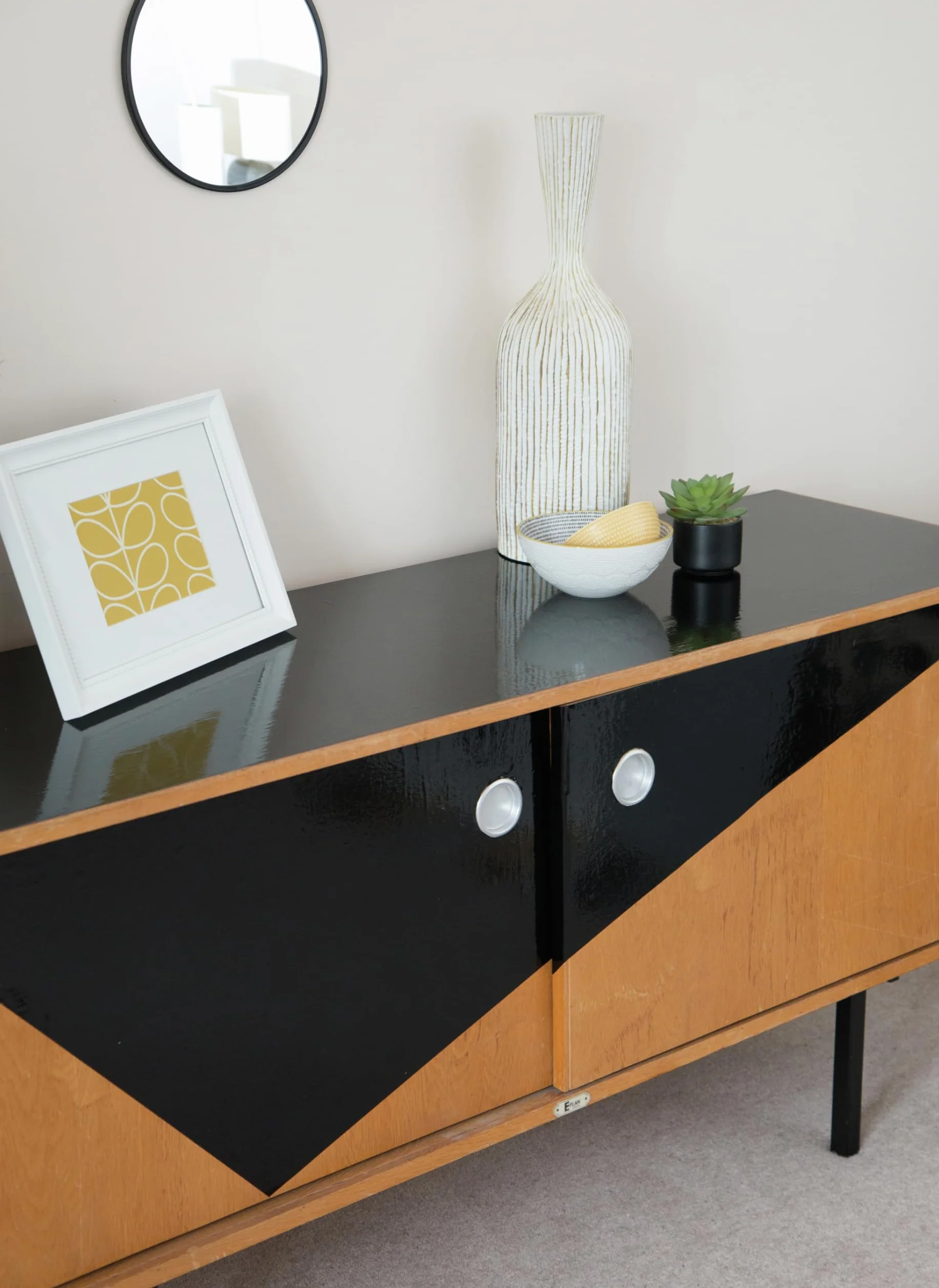 d-c-fix film adhésif décoratif Noir 67,5 cm x 2 m pour meuble cuisine armoire table rebord fenêtre moderne durable