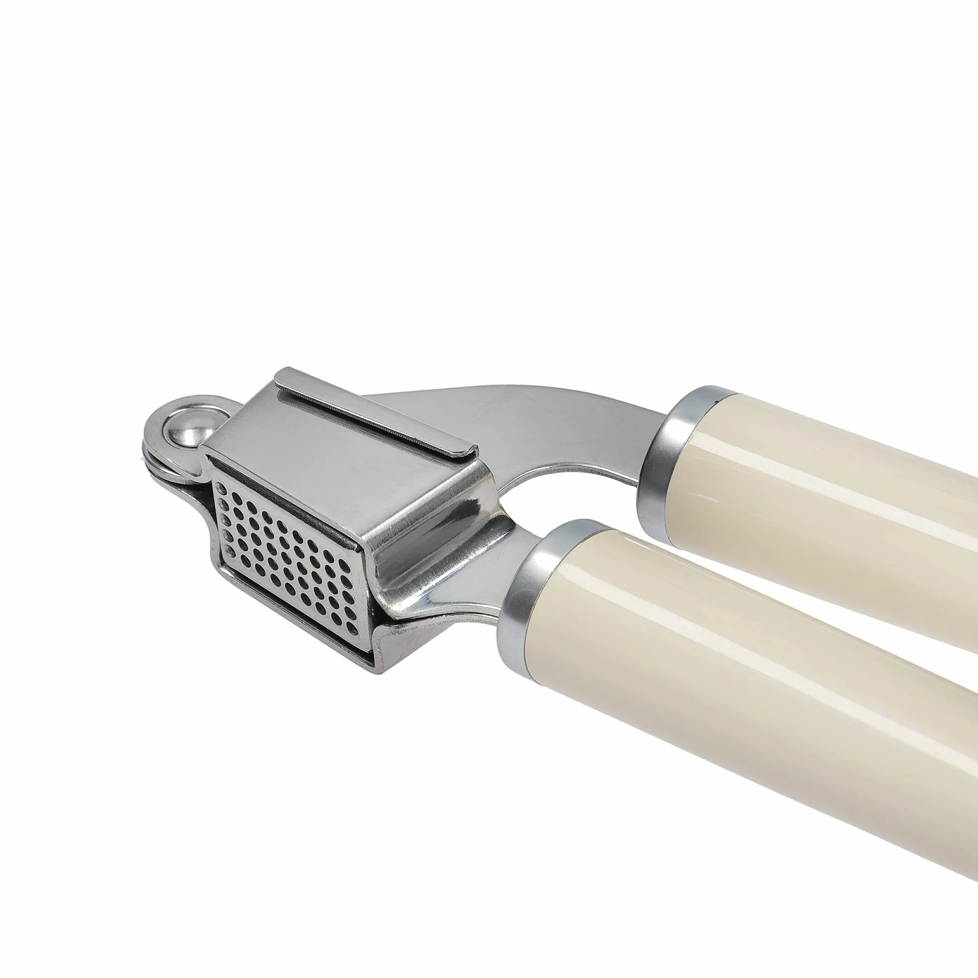 KitchenAid Presse-Ail Manuel en Inox Blanc Amande
