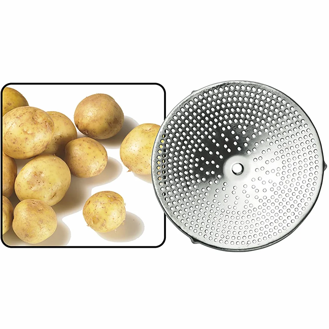 Guillouard GRILLE MOULIN A LEGUMES MOYENS TROUS 2.5mm
