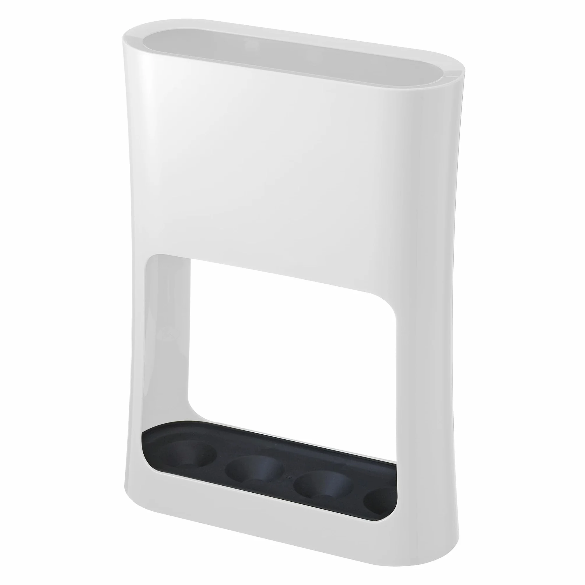 Yamazaki 6979 OVAL Umbrella Stand White ABS Resin Steel 20.8 x 7.6 x 28 cm