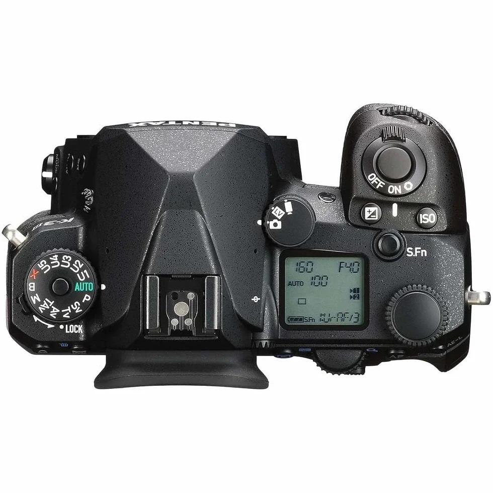 Pentax K-3 Mark III APS-C DSLR zestaw - z uchwytem baterii, 2 baterie, czarny