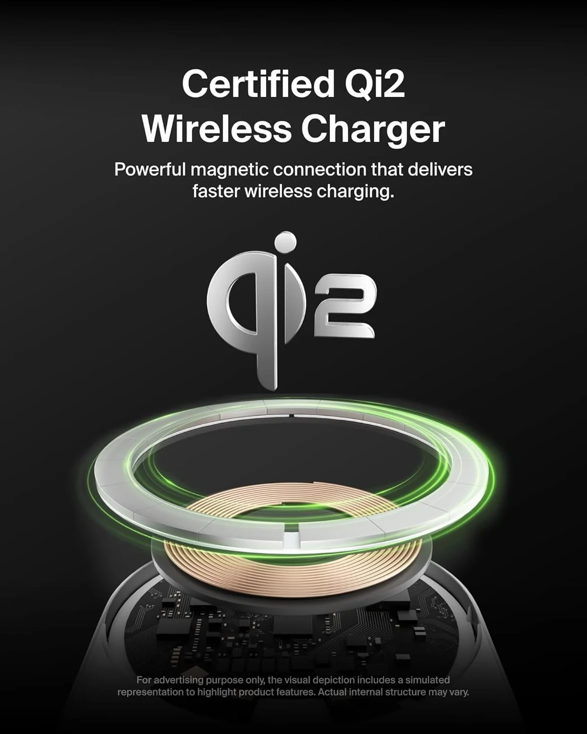Belkin BoostCharge Pro magnetyczna bezprzewodowa ładowarka samochodowa 15W z Qi2, uchwyt samochodowy kompatybilny z MagSafe do kratki nawiewu dla iPhone 16-13, w zestawie kabel USB-C na USB-C (1,5 m)
