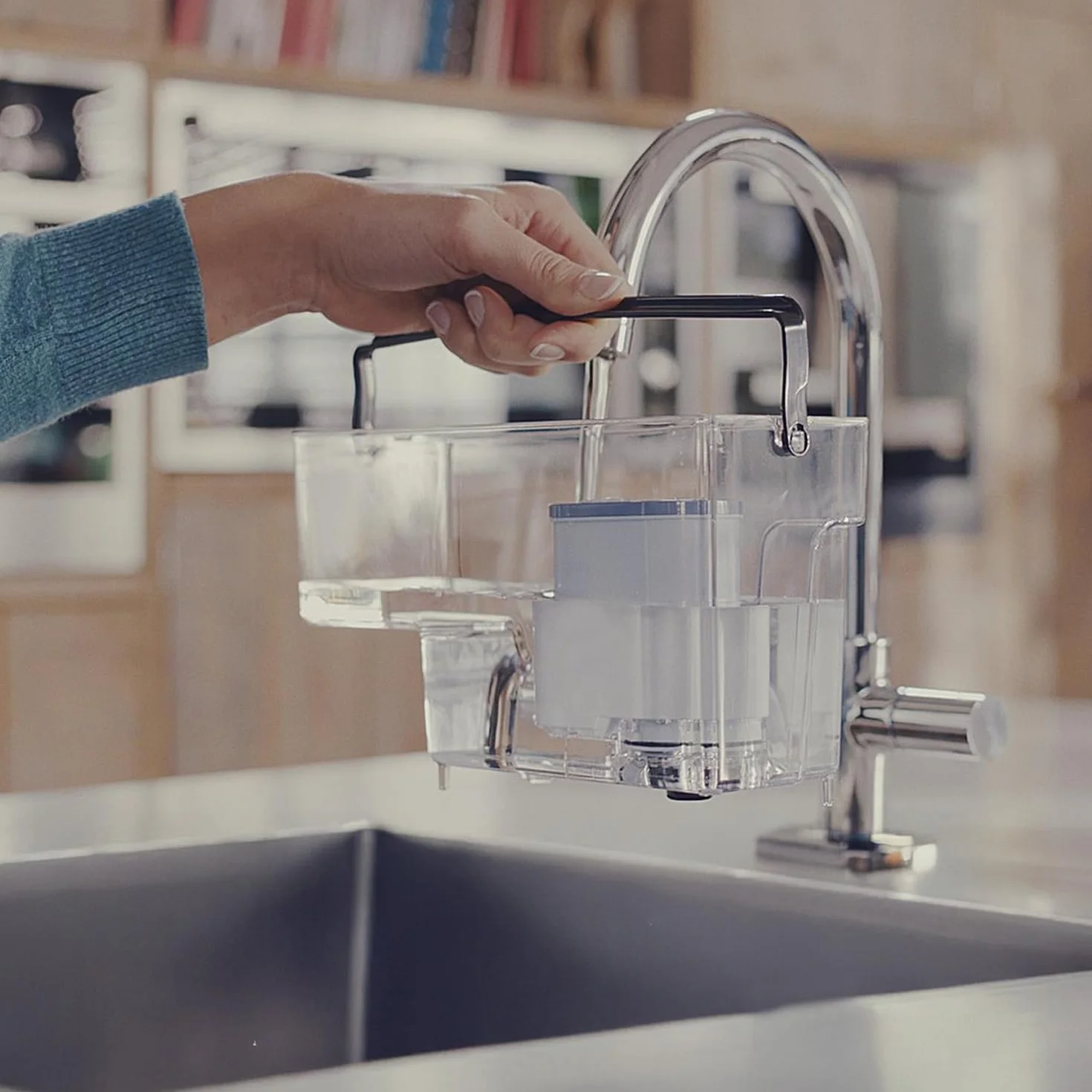 Philips Saeco Filtre machine à café à grains AquaClean CA6903/10, 5000 tasses sans détartrage