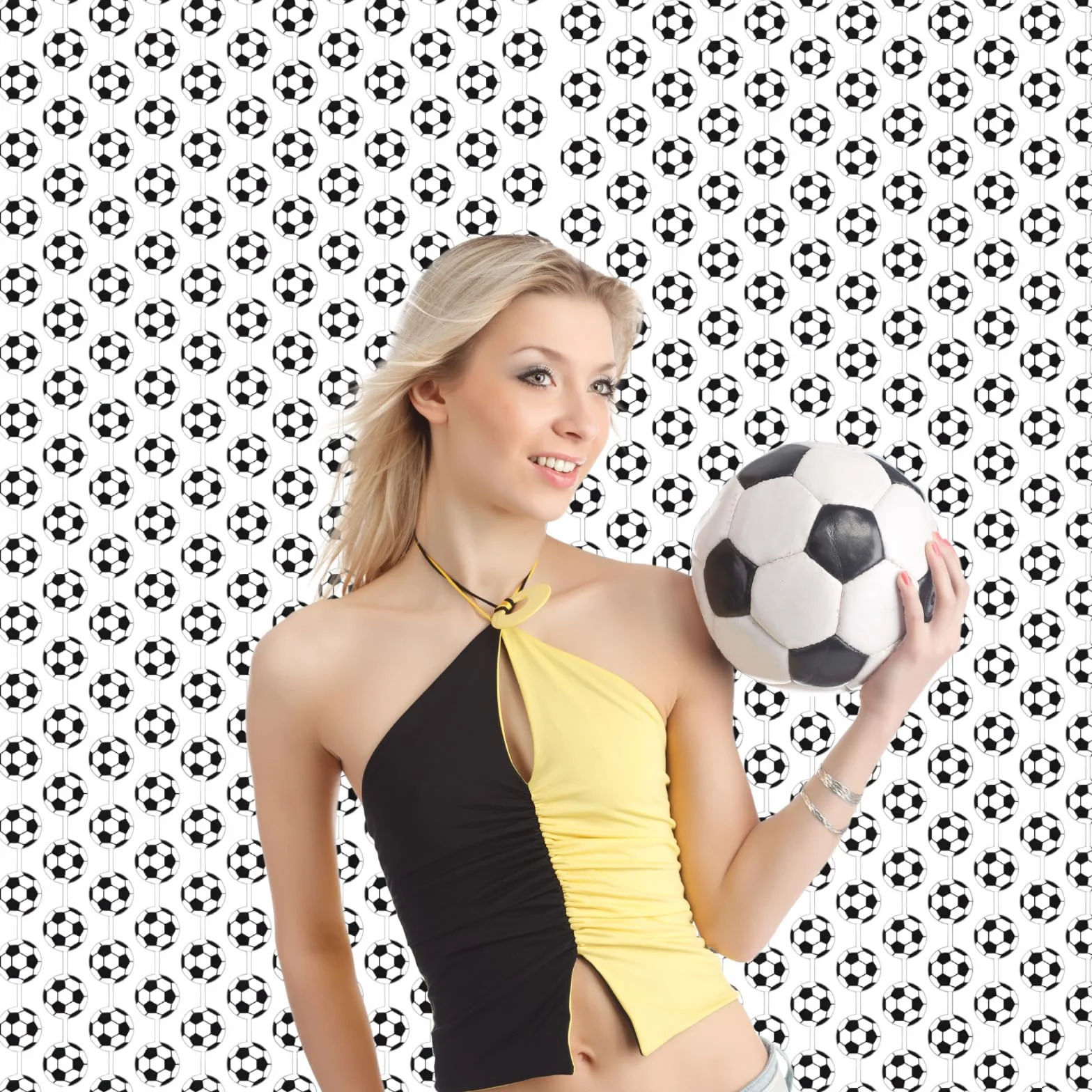 Rideau à Franges Football 2026 Tinsel 1m x 2m Fond Photobooth Aluminium Accessoires Fête Sportive