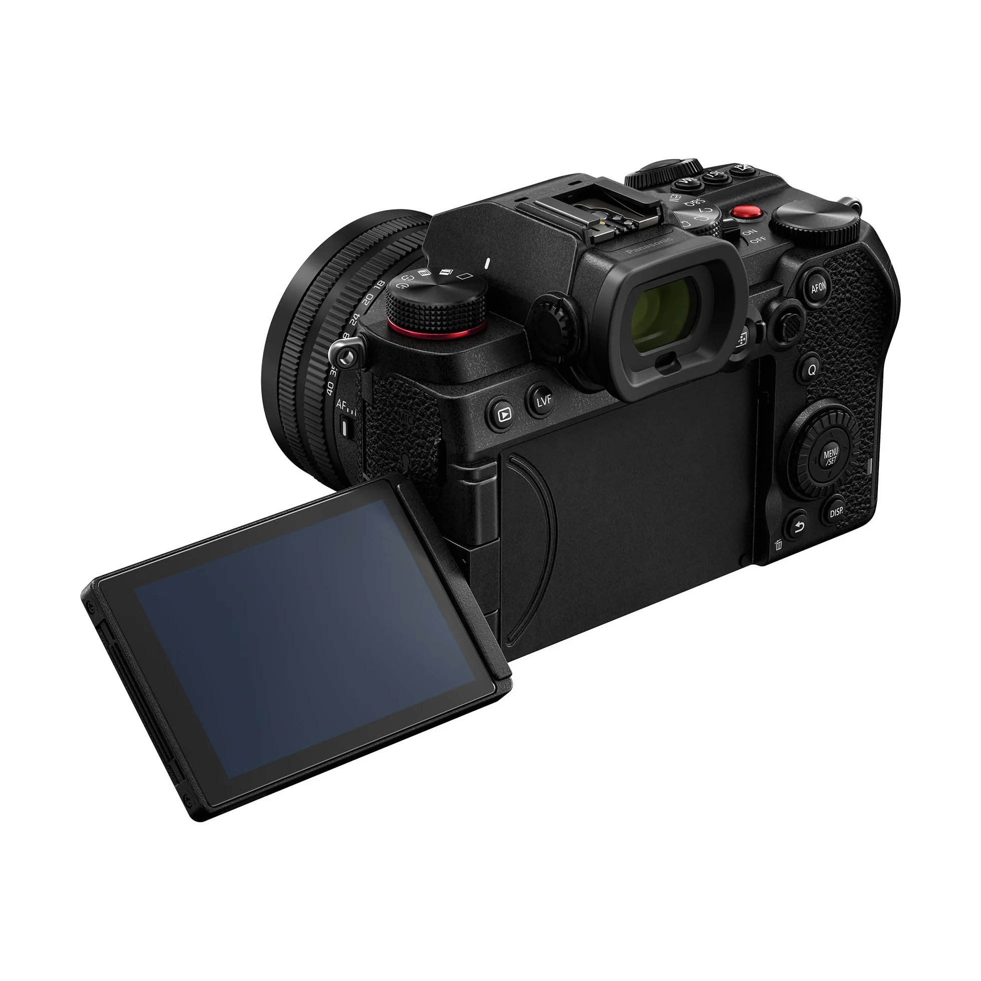 Panasonic Lumix S5D, Pełnoklatkowy Bezlusterkowy Korpus Aparatu, z Obiektywem S-R1840E 18-40mm, 24.2MP, 4K 60P Nagrywanie, Live View Finder, Monitor z Wolnym Kątem, Wi-Fi, Bluetooth, Czarny