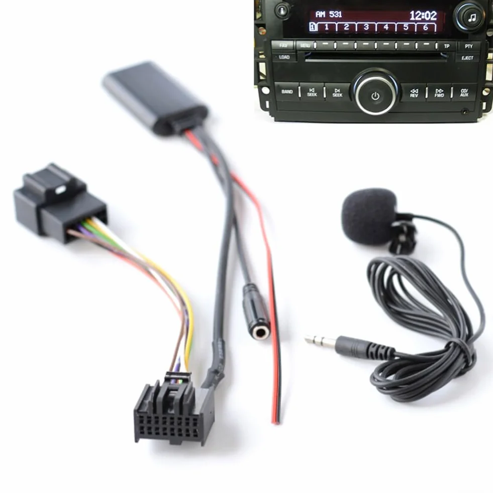 Bezprzewodowy odbiornik radiowy audio samochodowy kompatybilny z Bluetooth odtwarzacz muzyczny bezprzewodowy odtwarzacz muzyczny Bluetooth do bezprzewodowej transmisji dla Saab 93 95