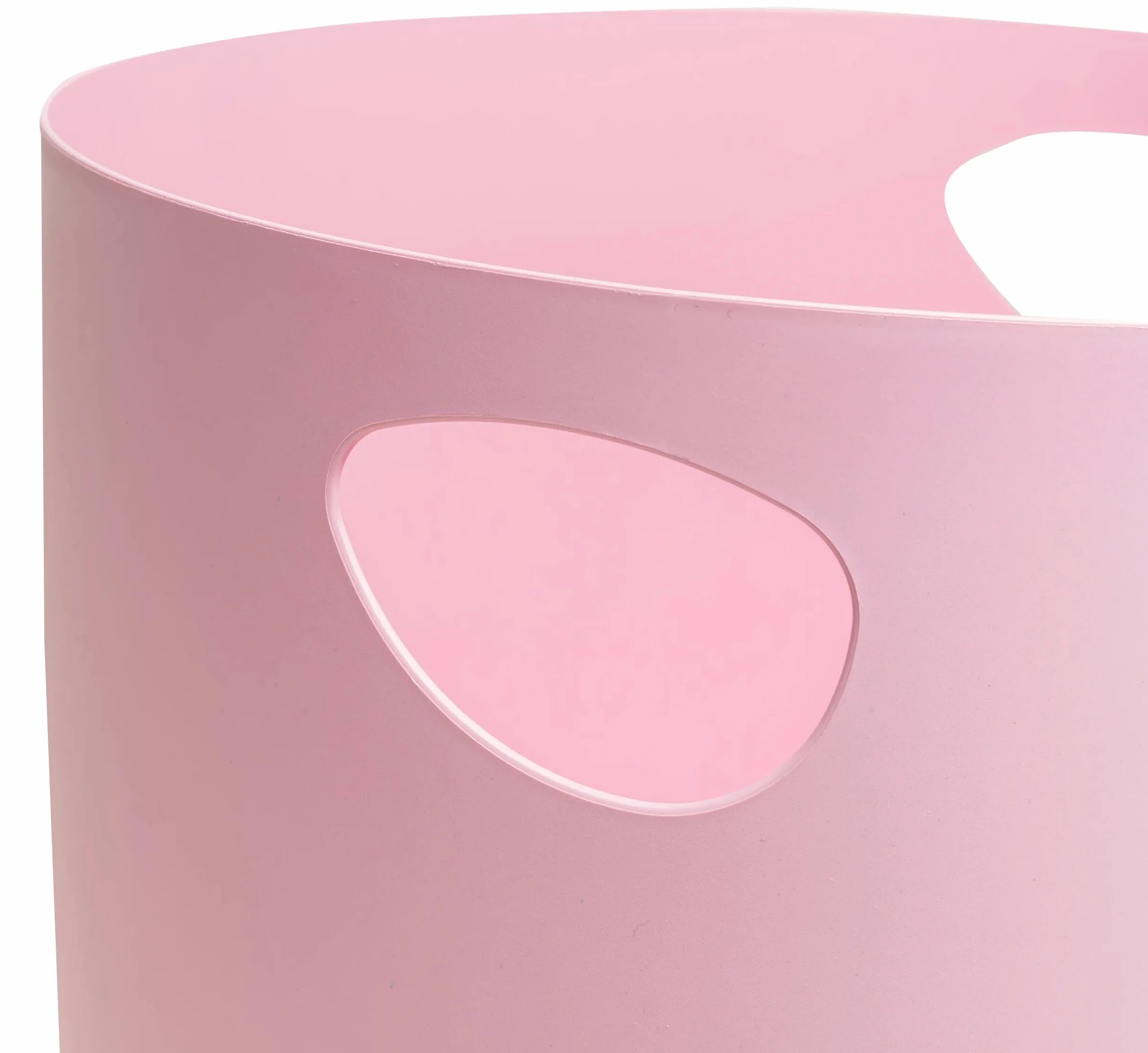 Exacompta Corbeille à Papier ECOBIN Autentik 15 Litres 26,3 x 26,3 x 33,5 cm Rose Candy