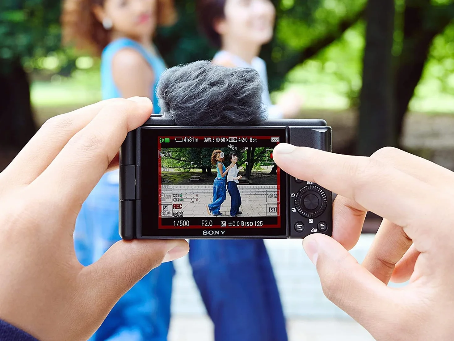 Sony Zv-1F ZV1FB.CE3 Aparat Cyfrowy, Czarny, 20.1 MP