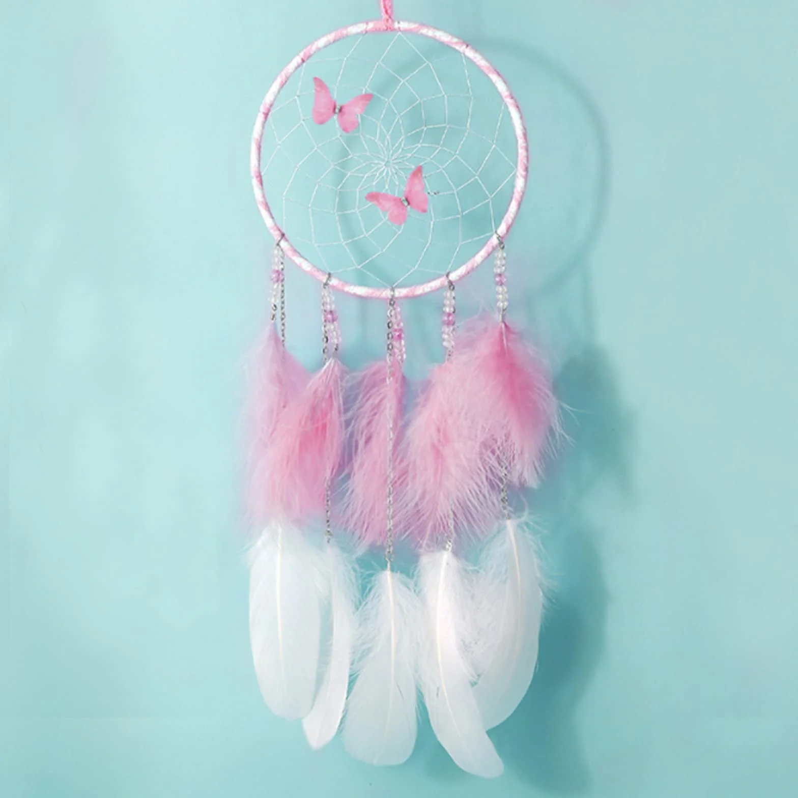 Papillon Dream Catcher Tenture Murale Plume Décoration Mariage Chambre