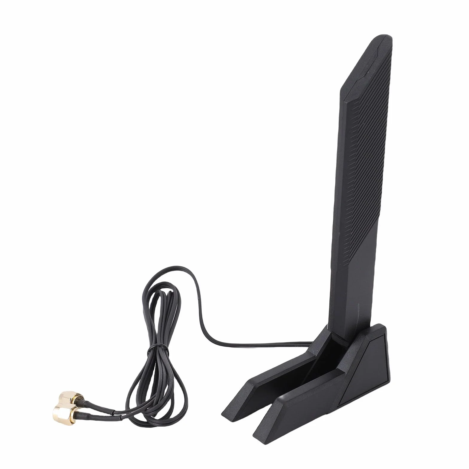 Trójzakresowa Antena WiFi, 2,4 GHz 5,8 GHz 6 GHz 12 DBi Antena SMA WiFi Podstawa Magnetyczna z Przedłużaczem 140 Mm/5,5 Cala, do Komputera Stacjonarnego Karta WiFi PCIe Router