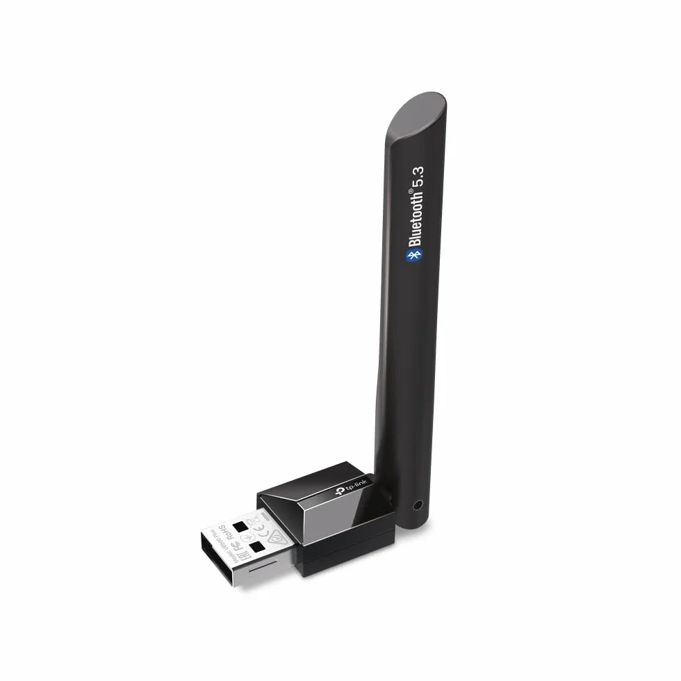 TP-Link UB500 Plus Adaptateur Bluetooth USB 5.3, Antenne Multi-Directionnelle, Clé Bluetooth pour PC Windows 11/10/8.1/7