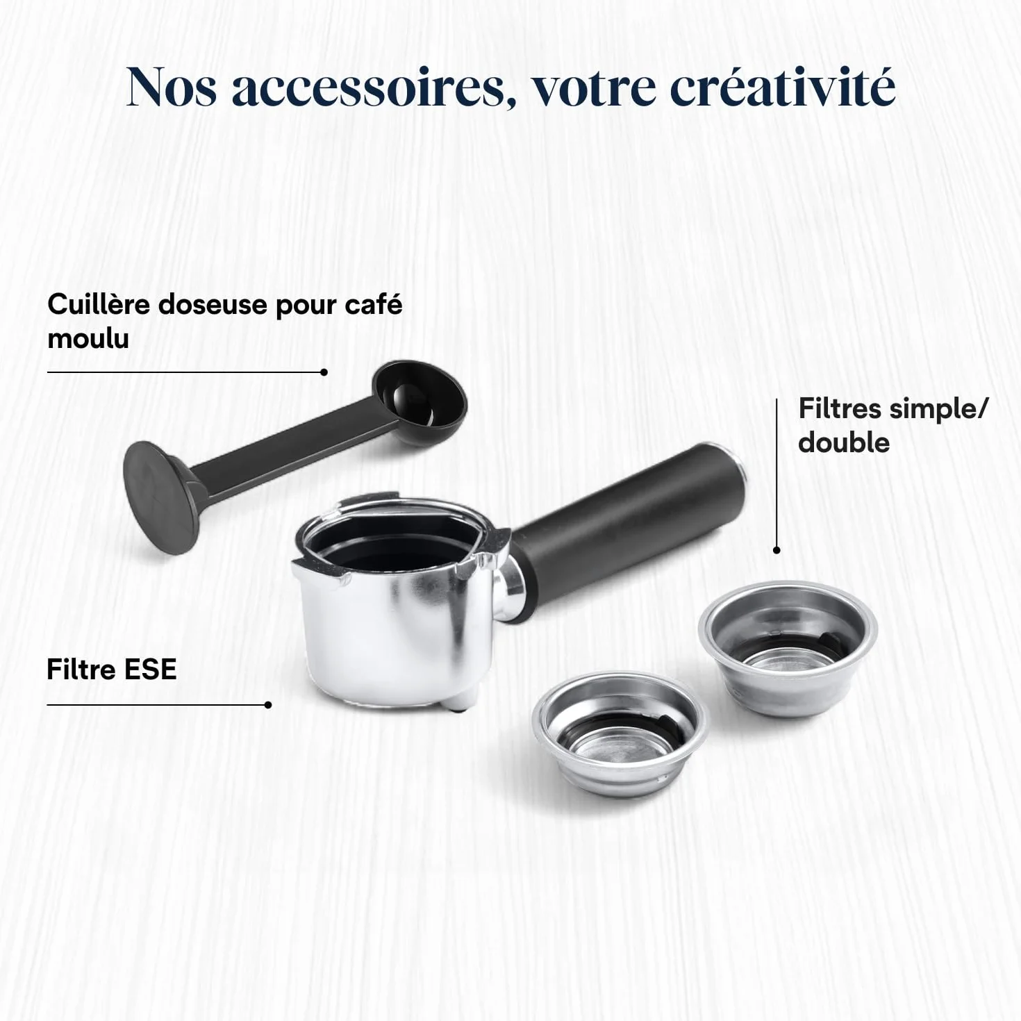 De'Longhi Dedica Style EC685.M Machine à Expresso 15 cm 1 L Métal Dosettes E.S.E