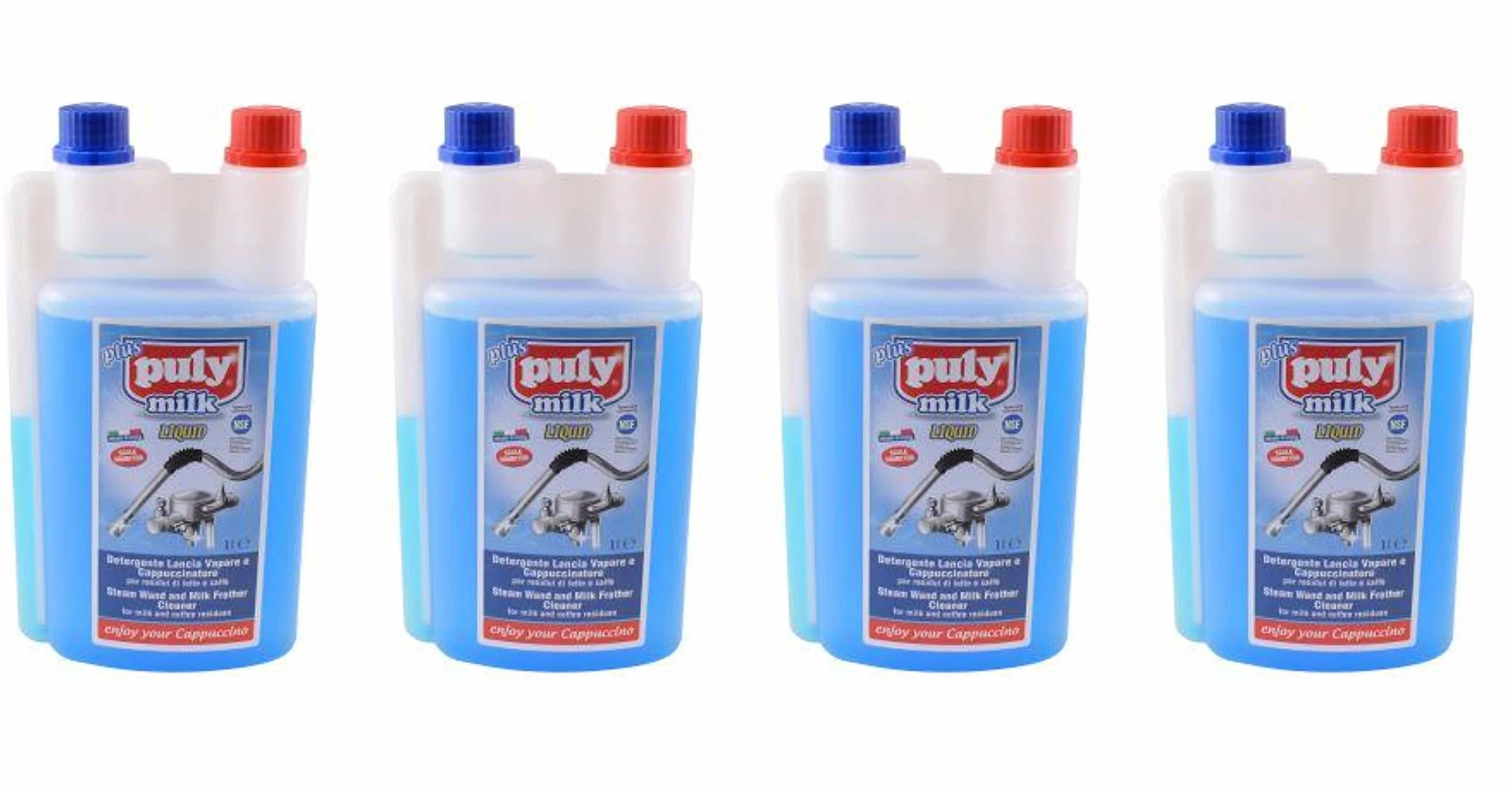 Plus Lot de 4 mousseurs à lait 1000 ml