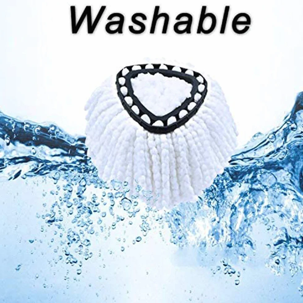 Tête Vadrouille Recharge Compatible Vileda Turbo Microfibre EasyWring 360 Spin Mop