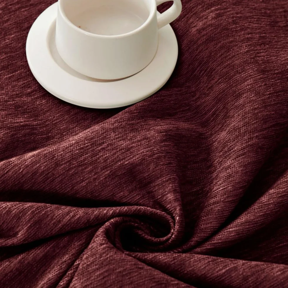 Housse Anti-Poussière Canapé Chenille Highdi Moderne, Lavable Couverture Protège Chat Anti Griffe, Moutarde 230x340cm