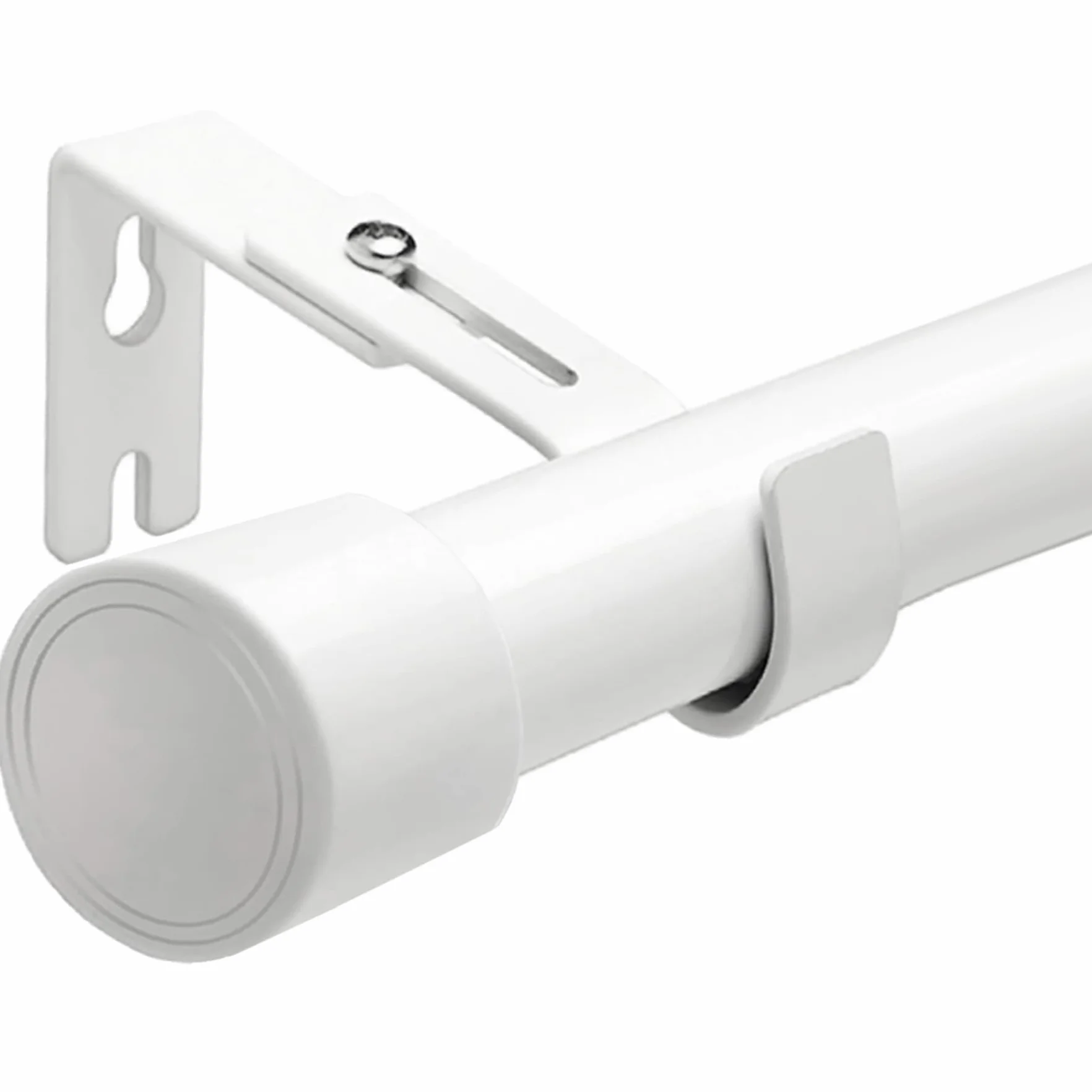 Tringle rideau extensible 84-150 cm Φ25 mm avec supports pour chambre salon cuisine
