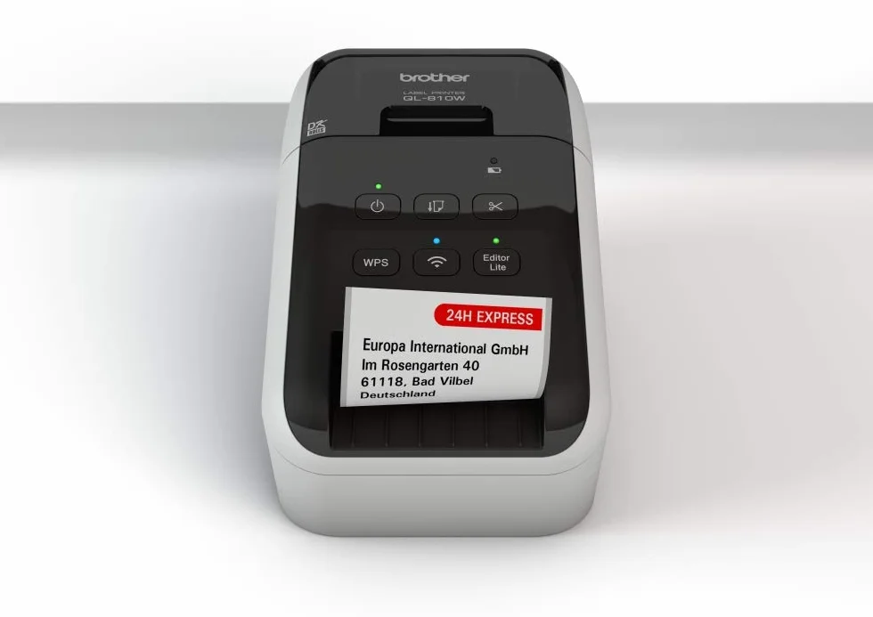 Imprimante d'étiquettes QL-810W Wi-Fi professionnelle