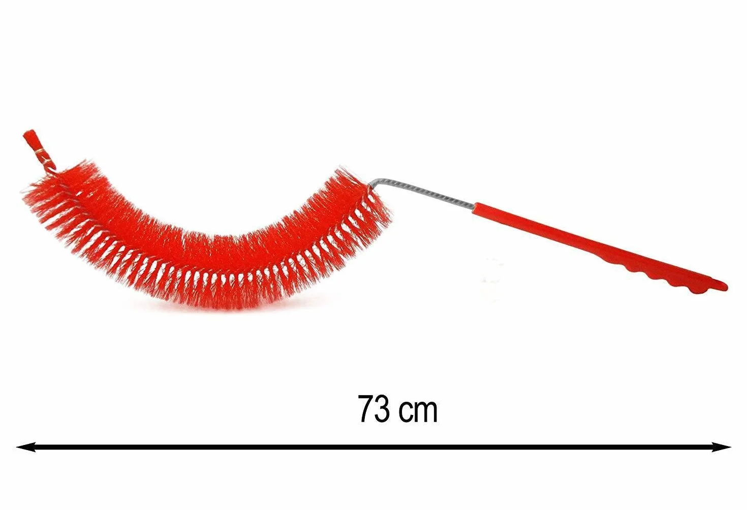 AlcoFermBrew Brosse pour Dame Jeanne courbé 73cm - Goupillon courbé pour Dames-jeannes