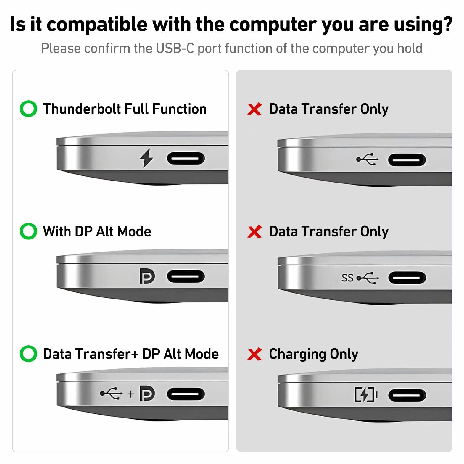 BENFEI USB C do HDMI Adapter 4K@60Hz, Adapter USB Type-C do HDMI [kompatybilny z Thunderbolt 3/4] z iPhone 16 Pro/Max, MacBook Pro/Air 2023, iPad Pro, iMac, Galaxy S23, XPS 17, Surface Book 3