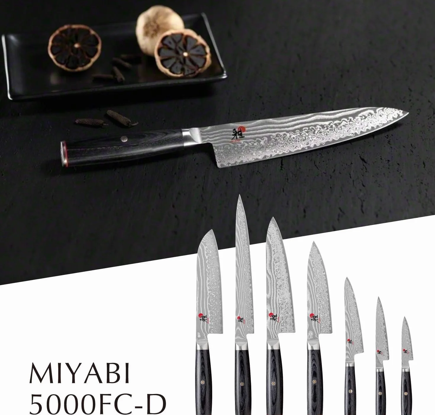 Miyabi Couteau 5000FCD Gyutoh 20cm