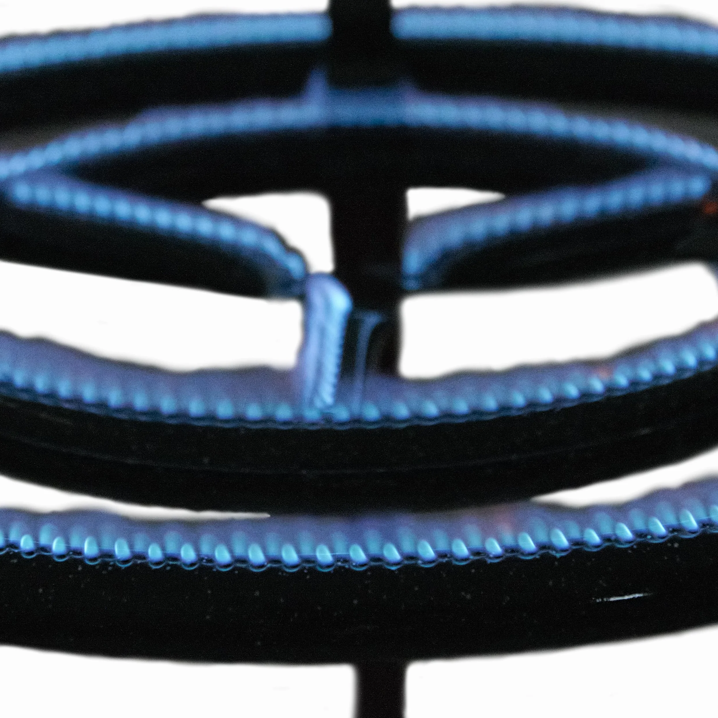 Vaello Campos – Réchaud en acier 2 feux à gaz butane, Noir, 400 mm