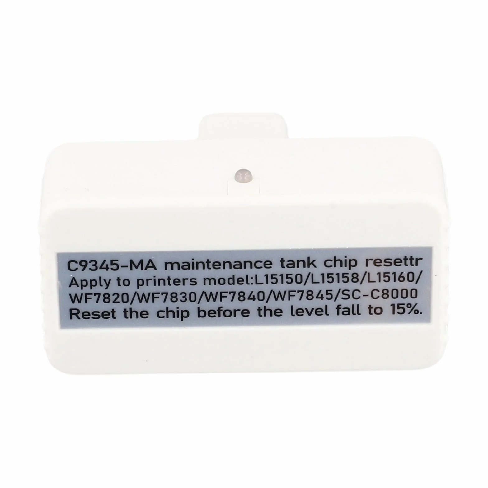 Boîte de maintenance réinitialisateur rechargeable pour ET-8550 ET-5800 ET-8500 ET-16600 compatible L8058 L18058 L8168 L8188